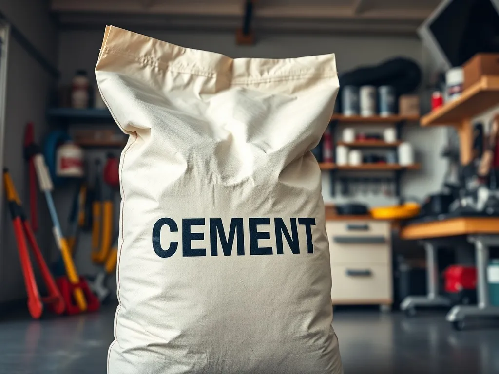 Jaki cement na posadzkę w garażu?