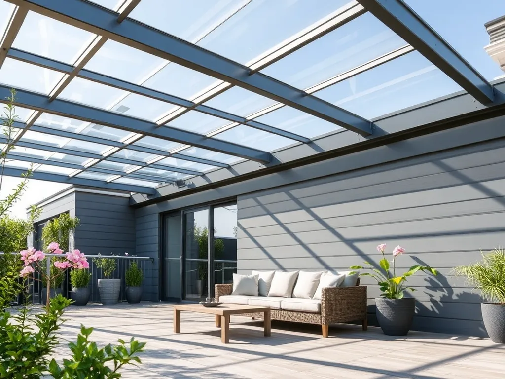 Jak zrobić zadaszenie tarasu z poliwęglanu?