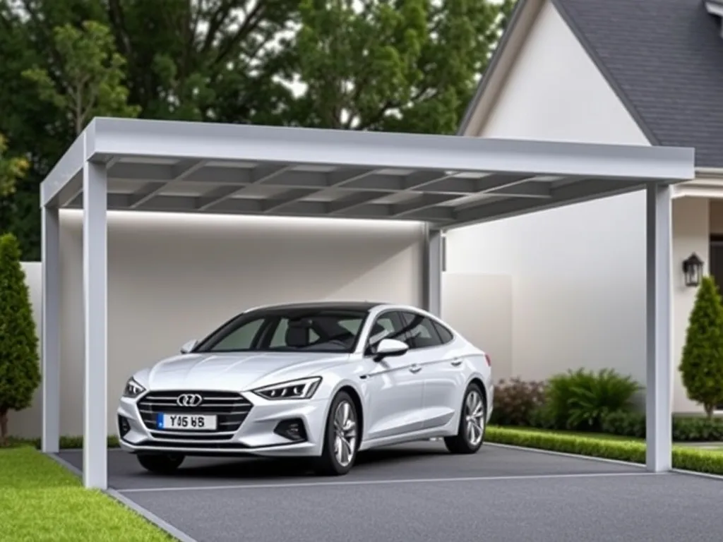 Wiata na 2 samochody – jakie wymiary?