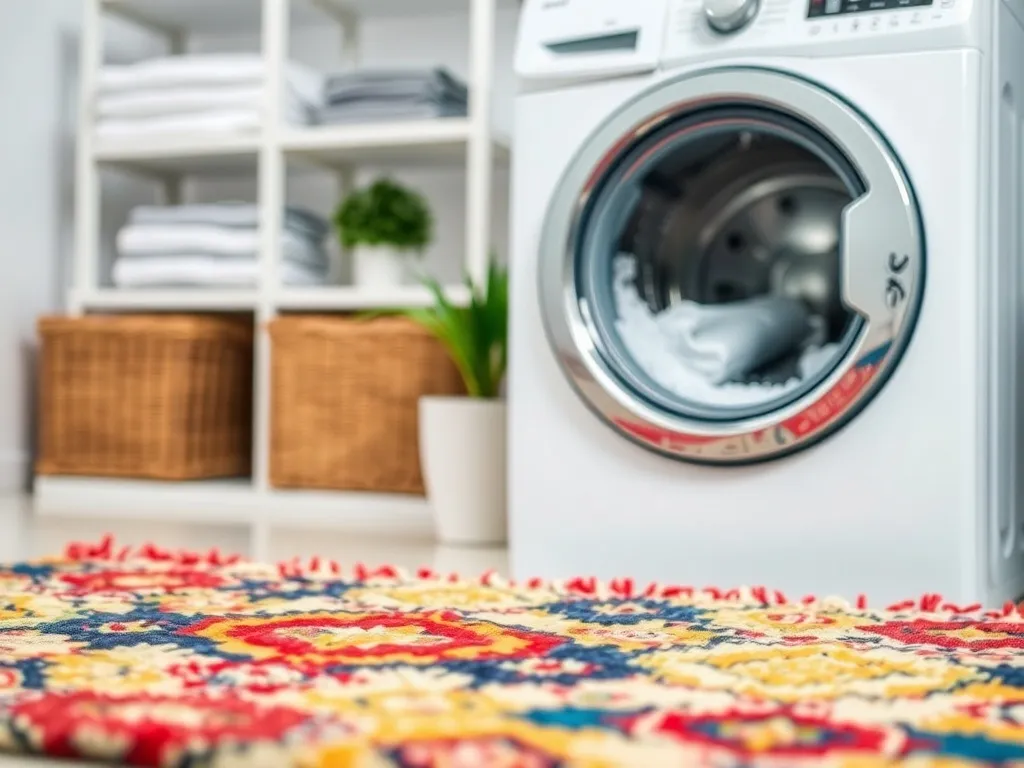 Czy dywan można prać w pralce?