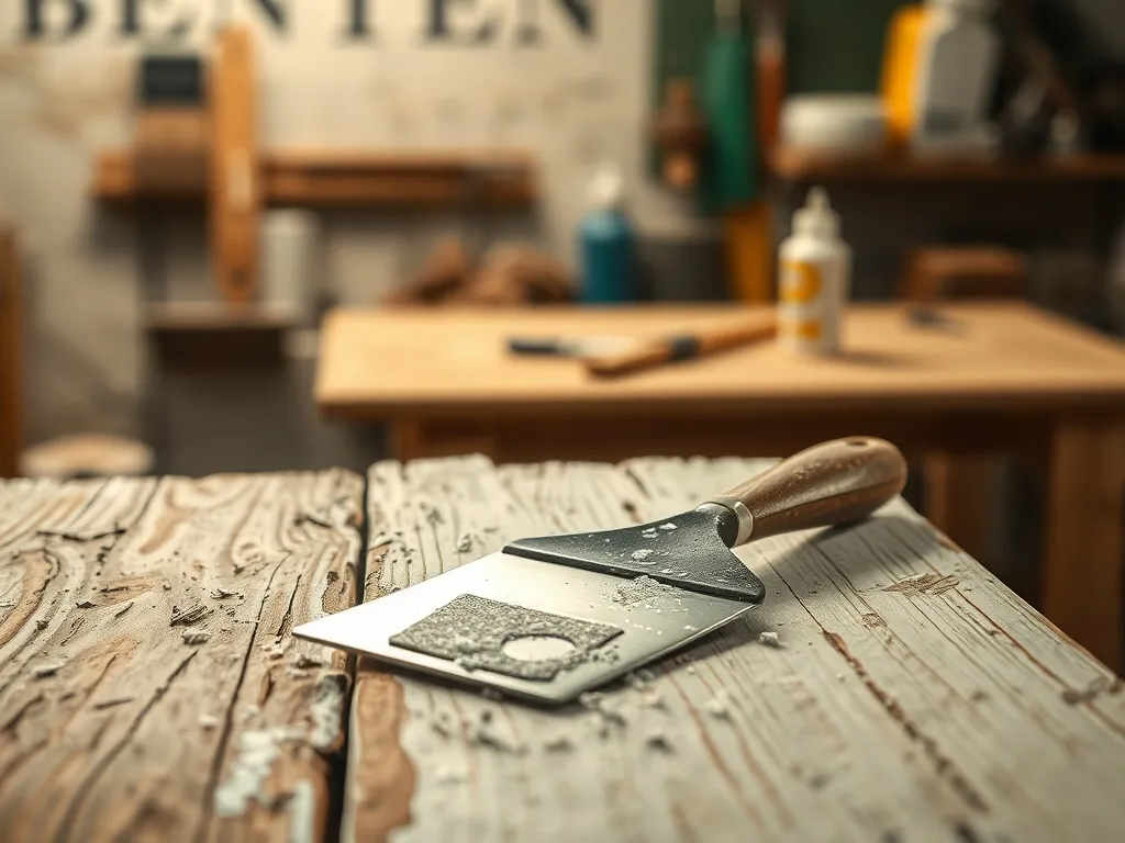 Jak usunąć starą farbę z drewna?