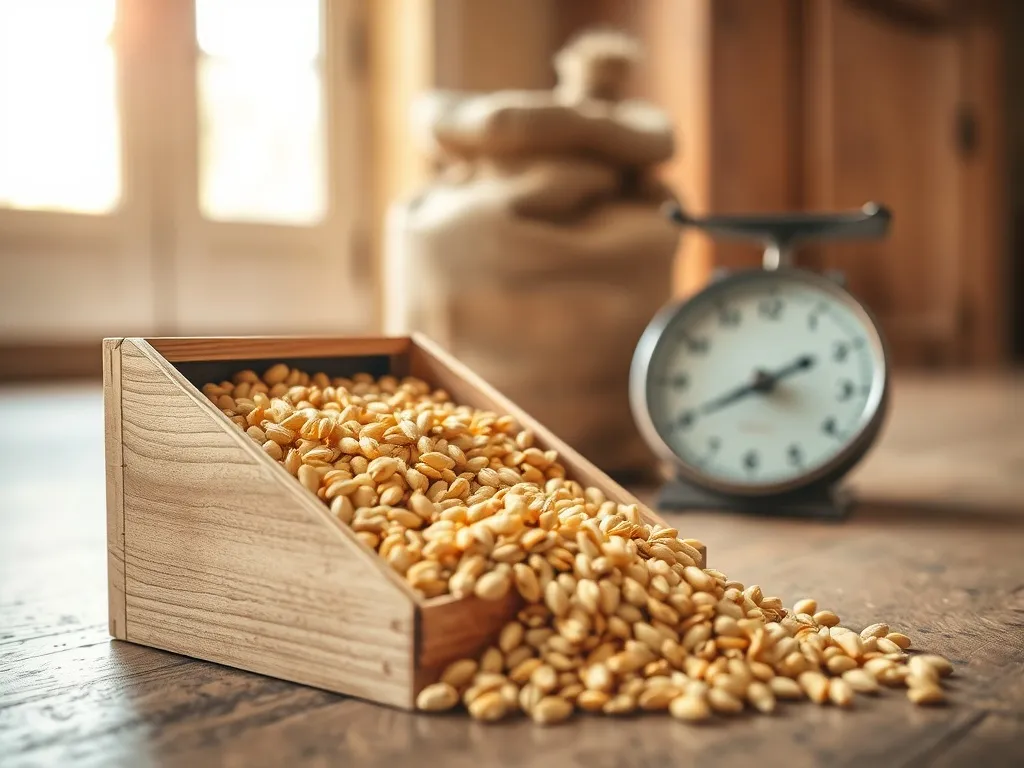 Ile waży m3 zboża?